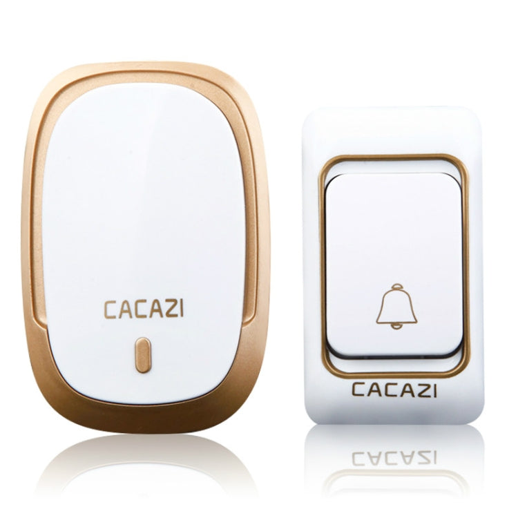 CACAZI K01 Pager Wireless Smart Music Waterproof Doorbell, Random Color Delivery, US / EU / UK Plug CACAZI K01 Pager Wireless Smart Music Waterproof Doorbell, Random Color Delivery, US / EU / UK Plug